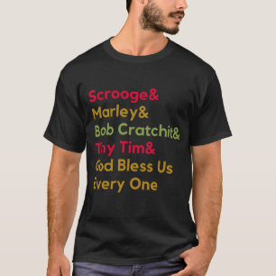 Scrooge Marley Festival Modern Dickens Weihnachten T-Shirt