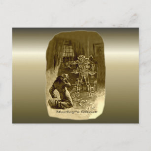 Scrooge of Christmas - Ein Weihnachtslied Feiertagspostkarte