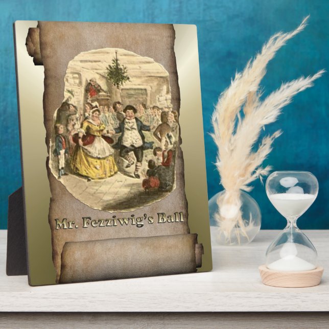 Scrooge of Christmas - Ein Weihnachtslied Fotoplatte (Seite)