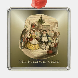 Scrooge of Christmas - Ein Weihnachtslied Silbernes Ornament