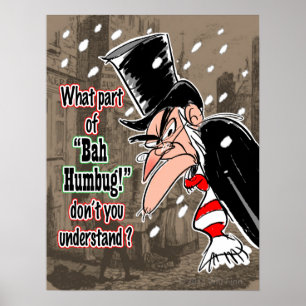 Scrooge Plakat (groß)