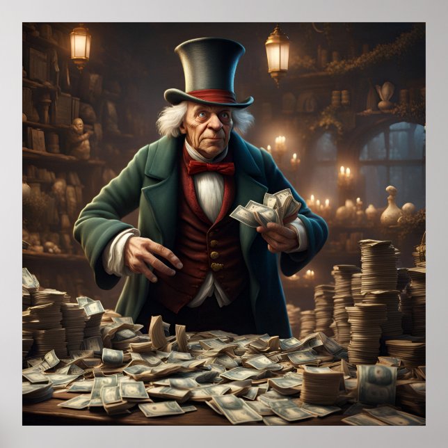 Scrooge Poster (Vorne)