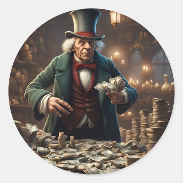 Scrooge Stickers (Vorderseite)