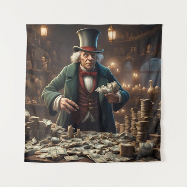 Scrooge Tapestry Wandteppich (Vorderseite)