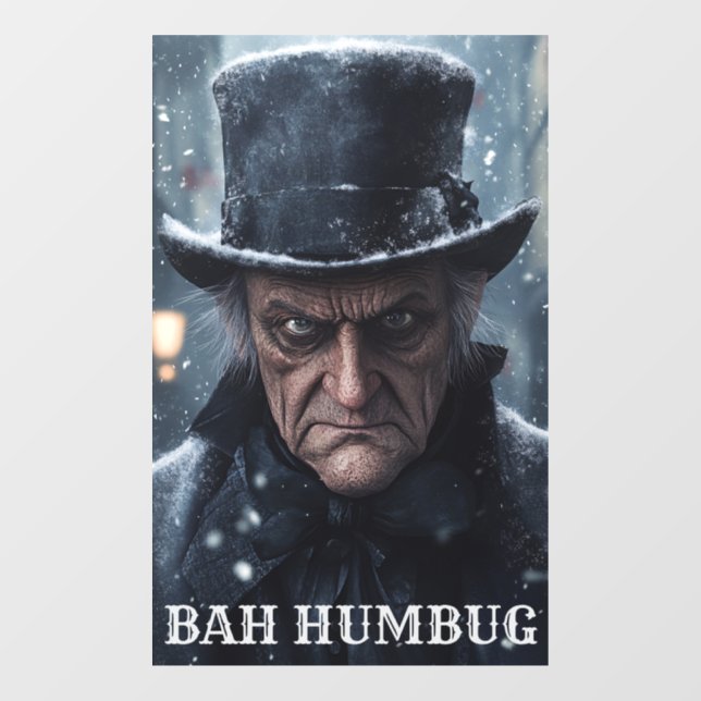 Scrooge Window Cloning Fensteraufkleber (Blatt)