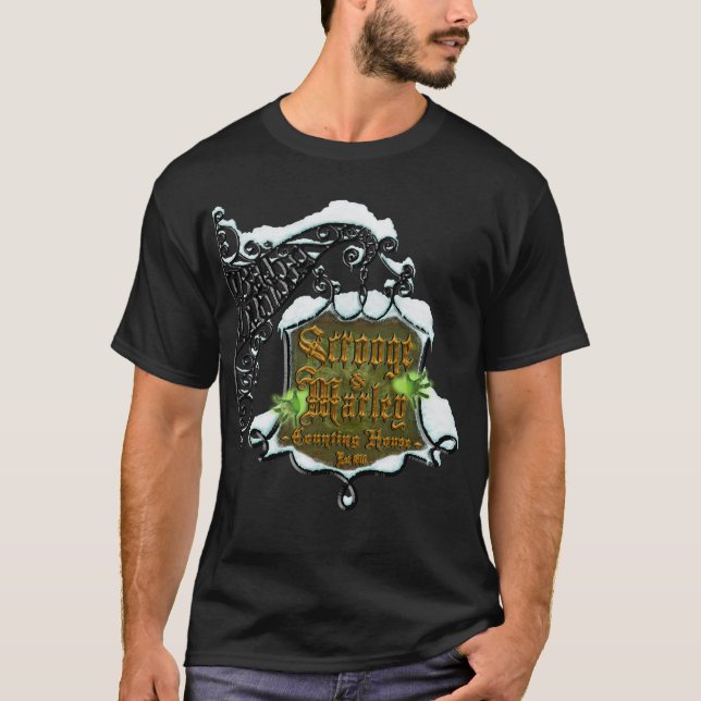 ScroogeHauntedSign T-Shirt (Vorderseite)