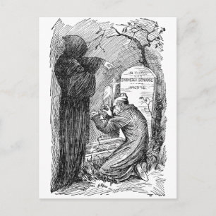 Scrooge's Grave Postkarte