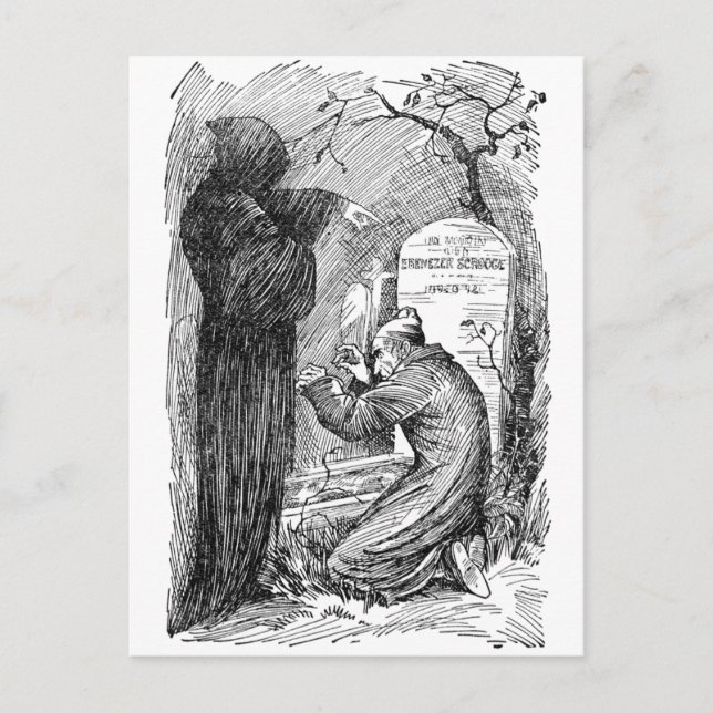 Scrooge's Grave Postkarte (Vorderseite)