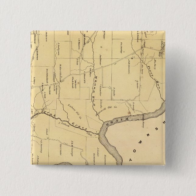 Scrub Grass Town Button (Vorderseite)