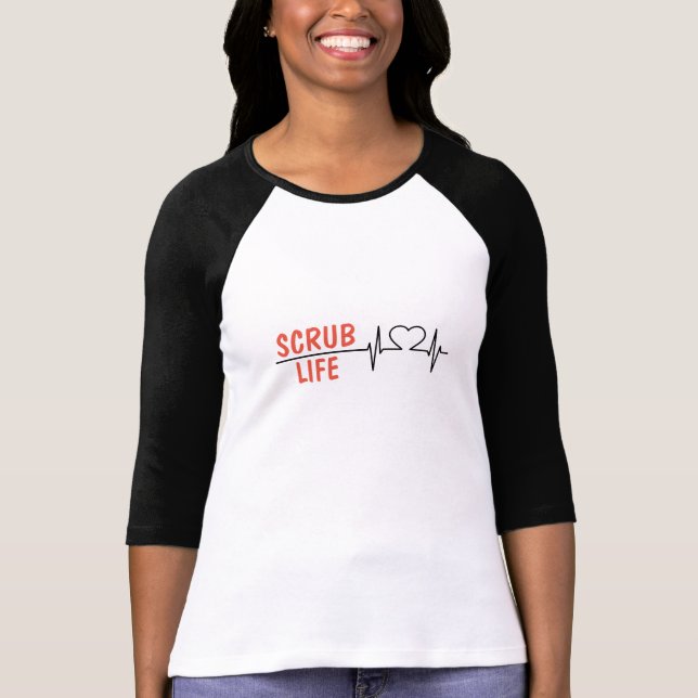 Scrub Life Tri-Blend Shirt (Vorderseite)