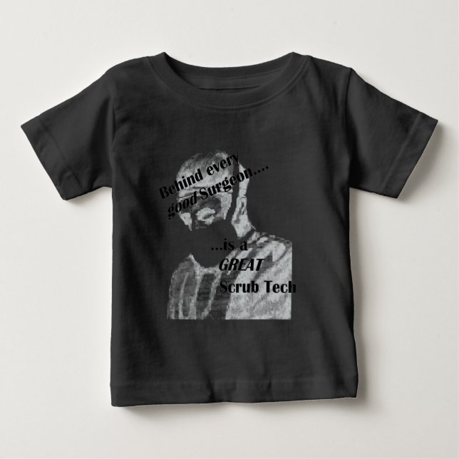 Scrub Tech Baby T-shirt (Vorderseite)