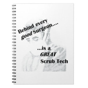 Scrub Tech Notizblock
