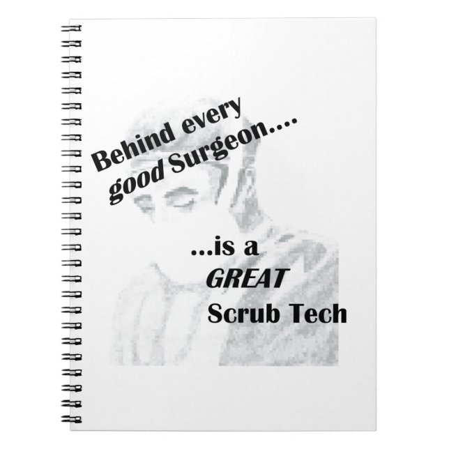 Scrub Tech Notizblock (Vorderseite)