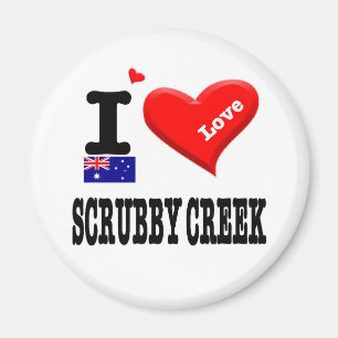 SCRUBBY CREEK - I-Liebe Magnet