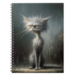 Scruffy Cat Notizblock