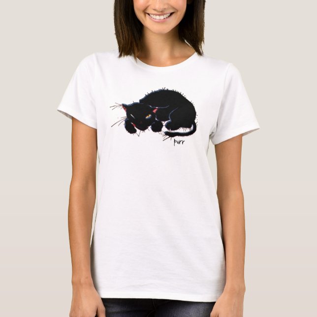 Scruffy Cat T-Shirt (Vorderseite)