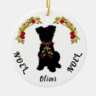 Scruffy Mutt Weihnachten Weihnachten Keramik Weihn Keramik Ornament