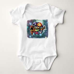 ScruffyMug Original Design Baby Bodysuit Baby Strampler