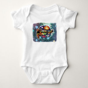 ScruffyMug Original Design Baby Bodysuit Strampler
