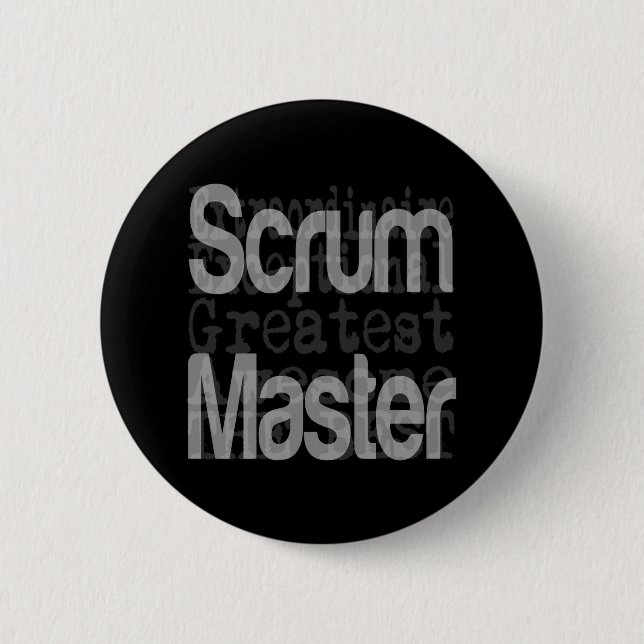 Scrum Master Extraordinator Button (Vorderseite)
