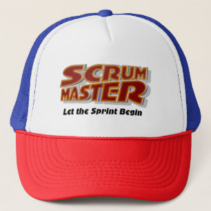 Scrum Master Starten Sie den Sprint-T - Shirt Truckerkappe