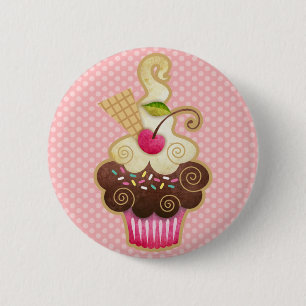 Scrumptious kleiner Kuchen Button