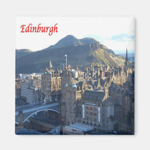 SCT004 EDINBURGH, Schottland, Kühlschrank Magnet