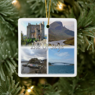 SCT005 SCOTLAND, die Insel der Augen, Keramikornament