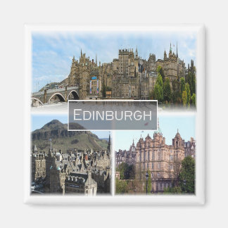 SCT006 EDINBURGH, Schottland, Kühlschrankmagnet Magnet