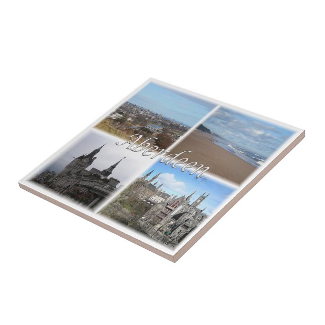 SCT016 ABERDEEN, Schottland, Fliese (Seite)