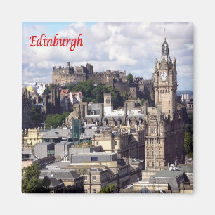 SCT019 EDINBURGH, Schottland, Europa, Kühlschrank Magnet