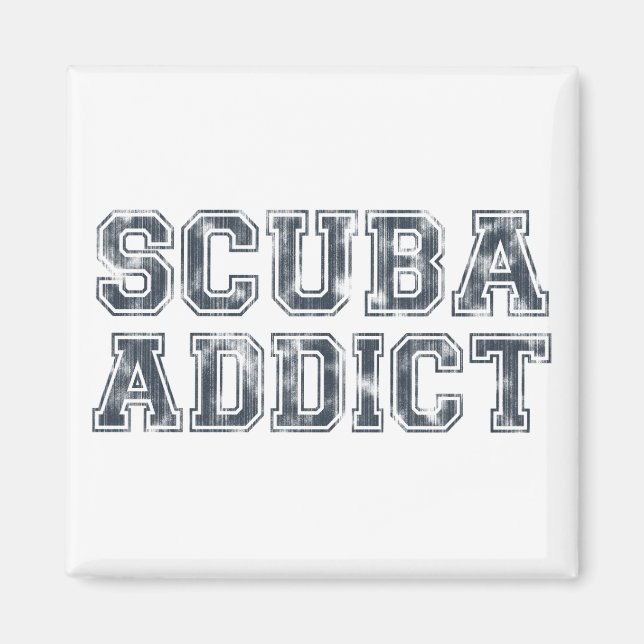 Scuba Addict Magnet (Vorne)