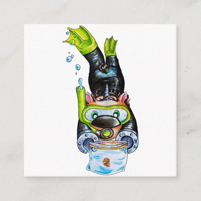 Scuba Begleitkarte (Vorderseite)