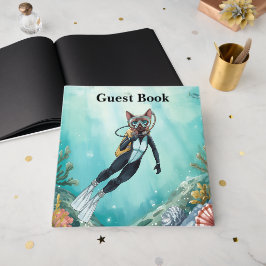 Scuba Cat Diving Under the Sea Gästebuch
