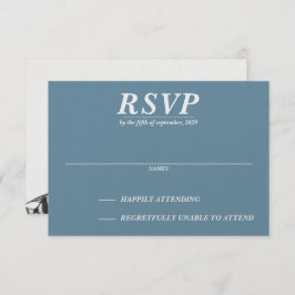 Scuba Couple RSVP Karte