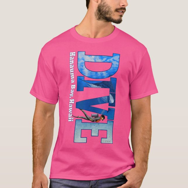 Scuba Dive Hanauma Bay Tauchen Schnorcheln T-Shirt (Vorderseite)