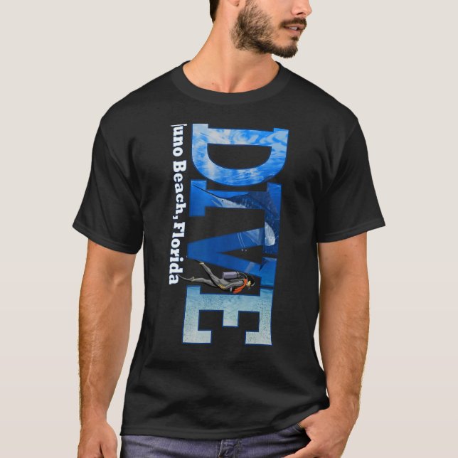 SCUBA DIVE Juno Beach Tauchen Schnorcheln T-Shirt (Vorderseite)