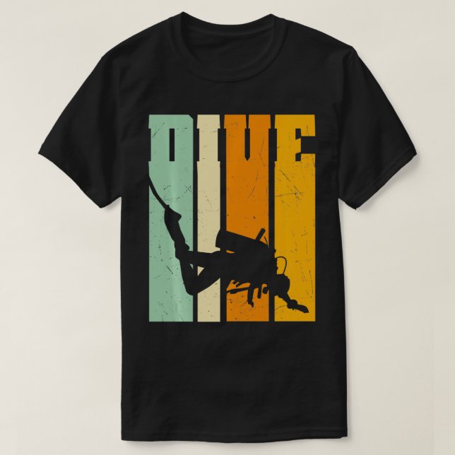 Scuba Dive Scuba Diver 2 T-Shirt (Design vorne)