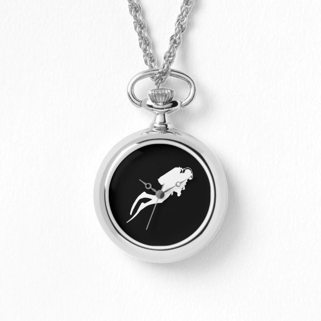 scuba diver armbanduhr (Vorderseite)