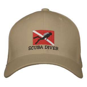 SCUBA Diver bestickte Cap Kappe