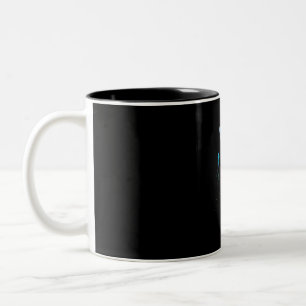 Scuba Diver Humpback Whale Schwimmen Geschenk Zweifarbige Tasse
