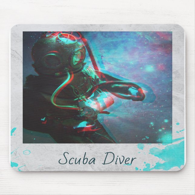 Scuba Diver Mousepad (Vorne)