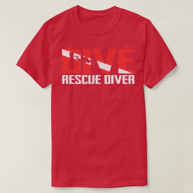 Scuba Diver Ocean Diver Rescue Diver Diver 1 T-Shirt (Design vorne)
