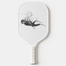 Scuba Diver Pickleball Schläger