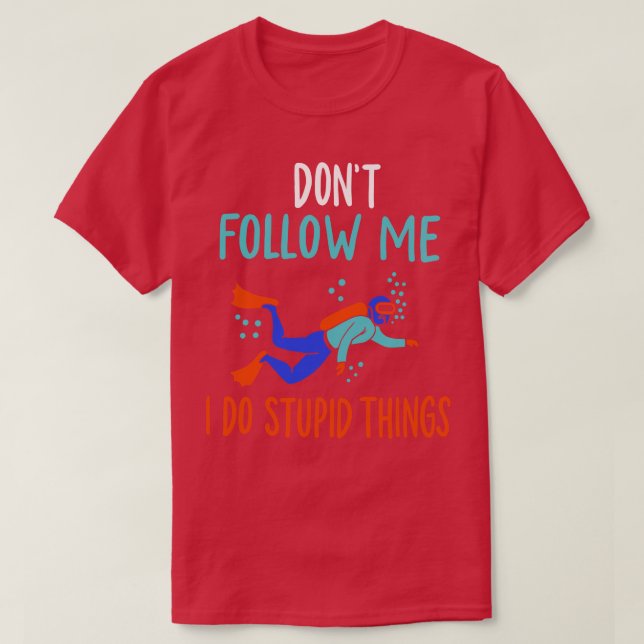 Scuba Diver Scuba Diving T-Shirt (Design vorne)