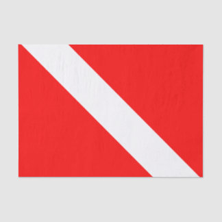 Scuba Diver Seidenpapier