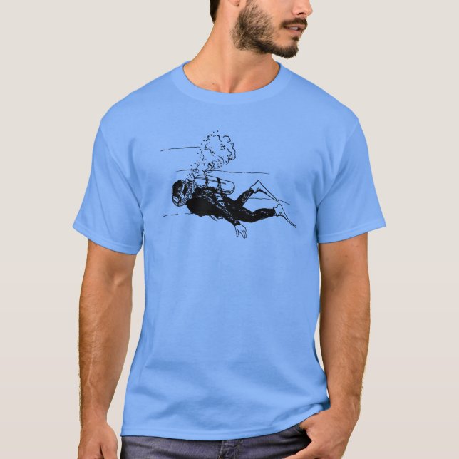 Scuba Diver T - Shirt (Vorderseite)