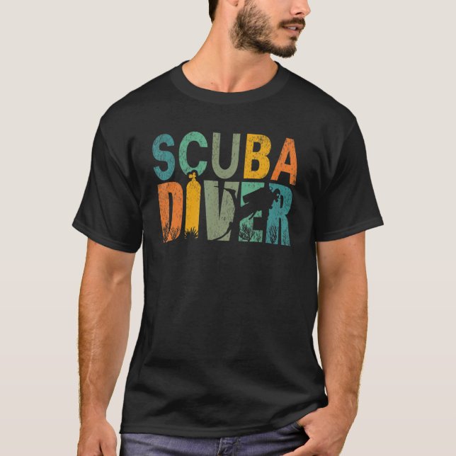 Scuba Diver T-Shirt (Vorderseite)
