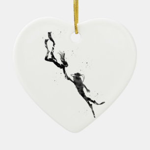 Scuba Divers Keramik Ornament