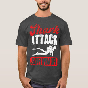 Scuba Diver's Shark Attack Survivor Scuba Diver T-Shirt